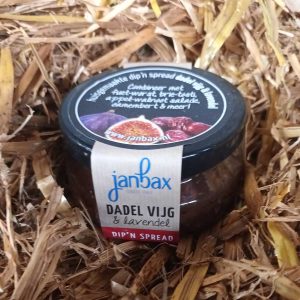 Dip'n spread dadel-vijg met lavendel