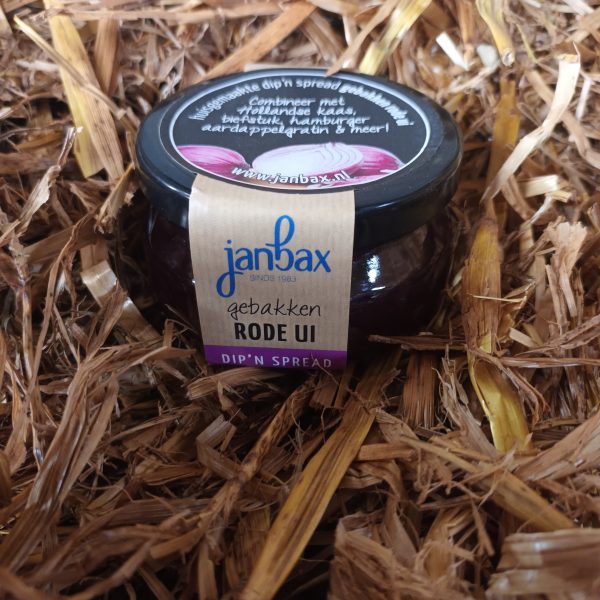Dip'n spread gebakken rode ui